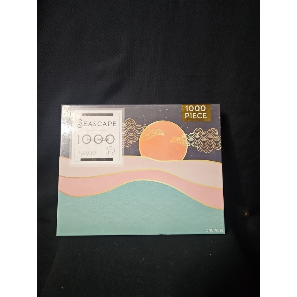 "Seascape" 1000 PC Jigsaw Puzzle 27" x 21.5" By RMS International 2021‎